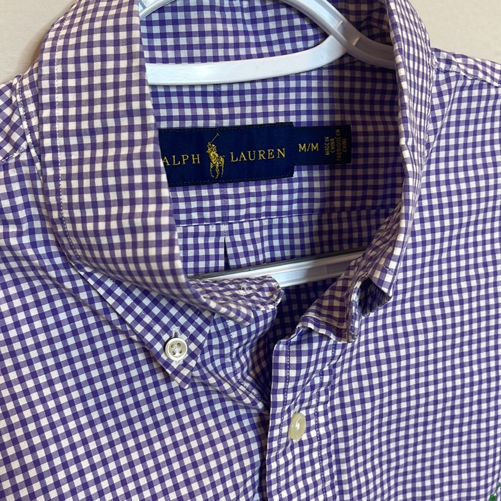 Ralph Lauren Casual Button Up Size M - Picture 3 of 4